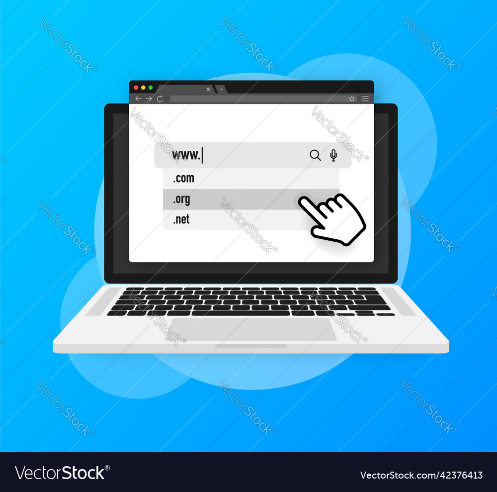 Flat with www org web design