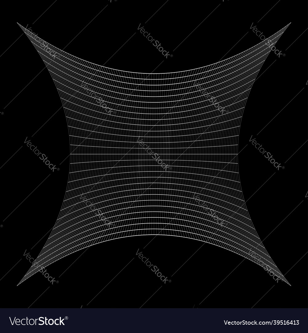Grid mesh grating trellis wireframe Vector Image Grid mesh grating trellis wireframe