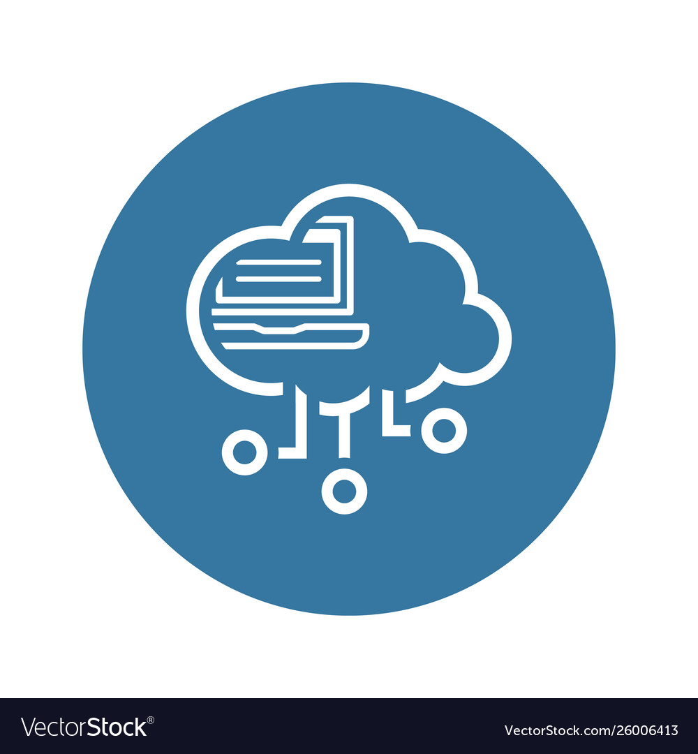 Simple virtual desktop icon