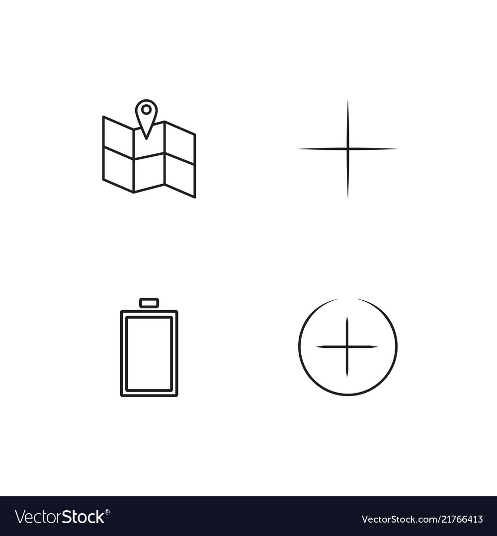 User interface icons set