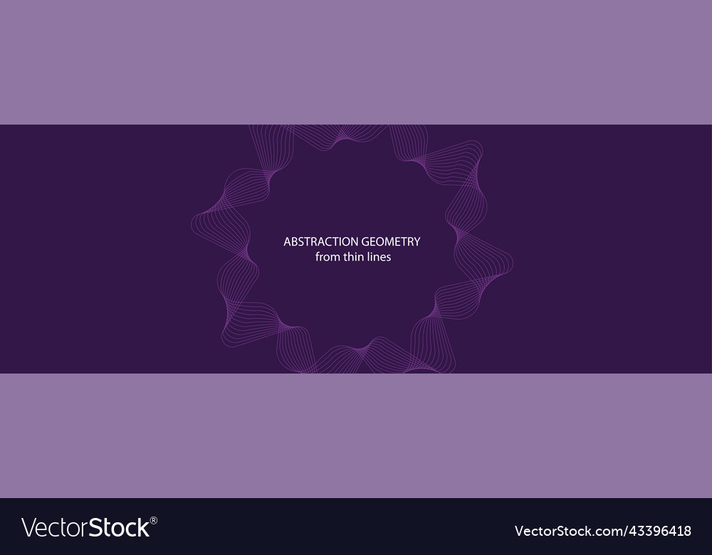 Abstract wave element for design digital frequenc