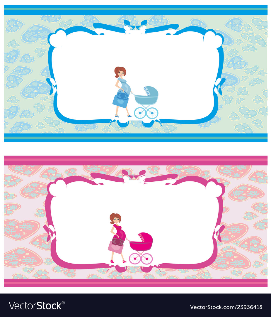 Baby Dusch Banner - Pastellfarben