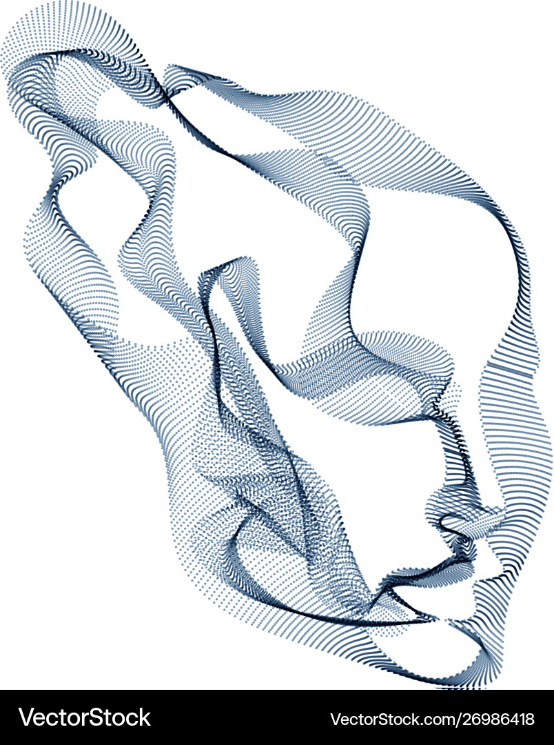 Digital soul machine artificial intelligence Vector Image