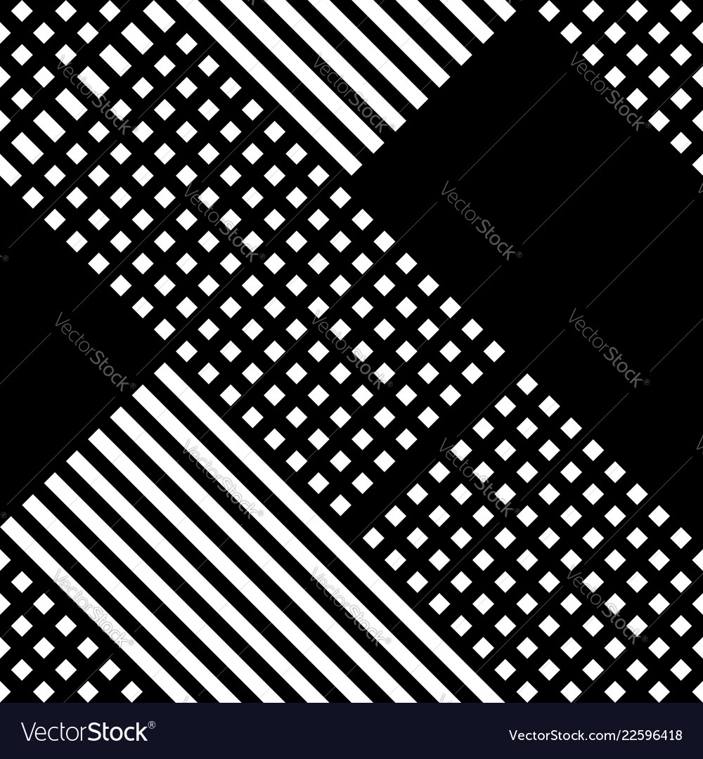 Grid mesh irregular repeatable pattern black vector image Grid mesh irregular repeatable pattern black