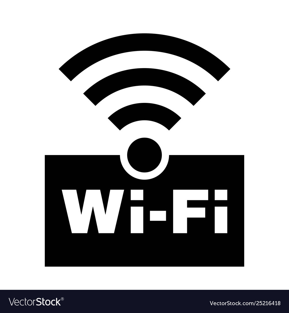 Wifi symbol icon wireless local area networking