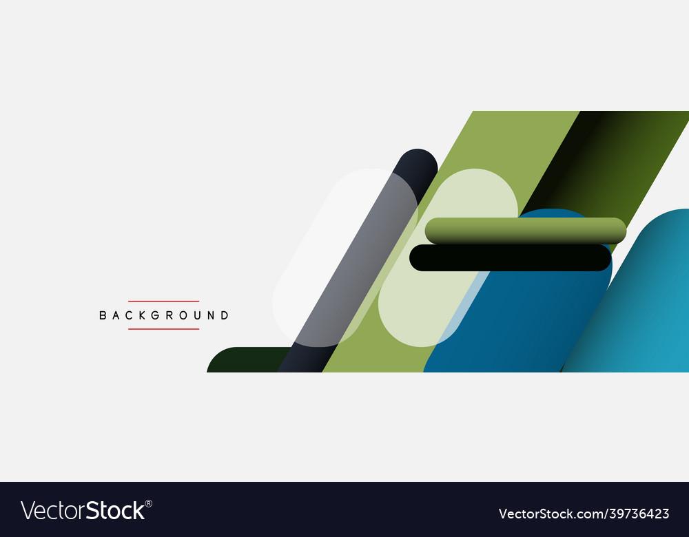 Abstract background round shapes lines Vector Image Abstract background round shapes lines