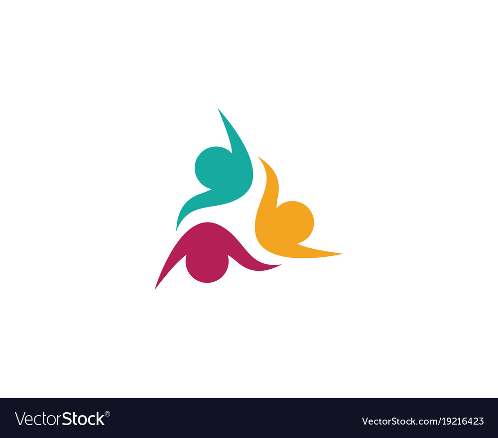 Community care logo template