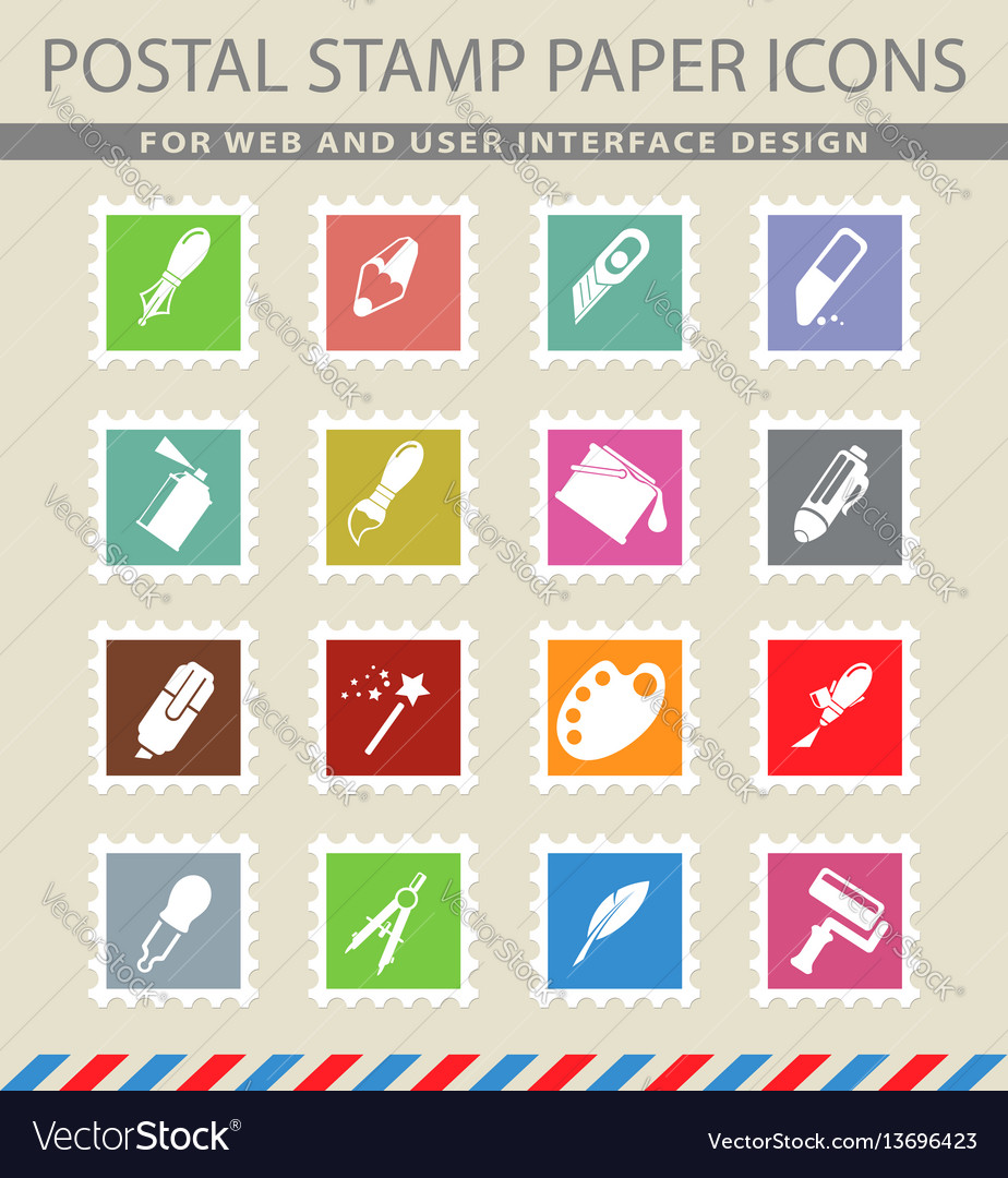 Design tools icon set