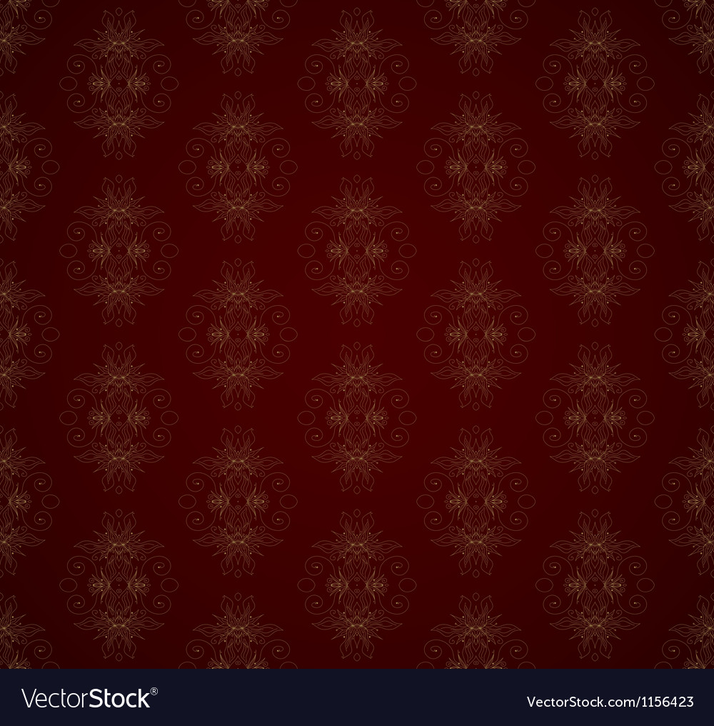 Retro Damask Pattern Background