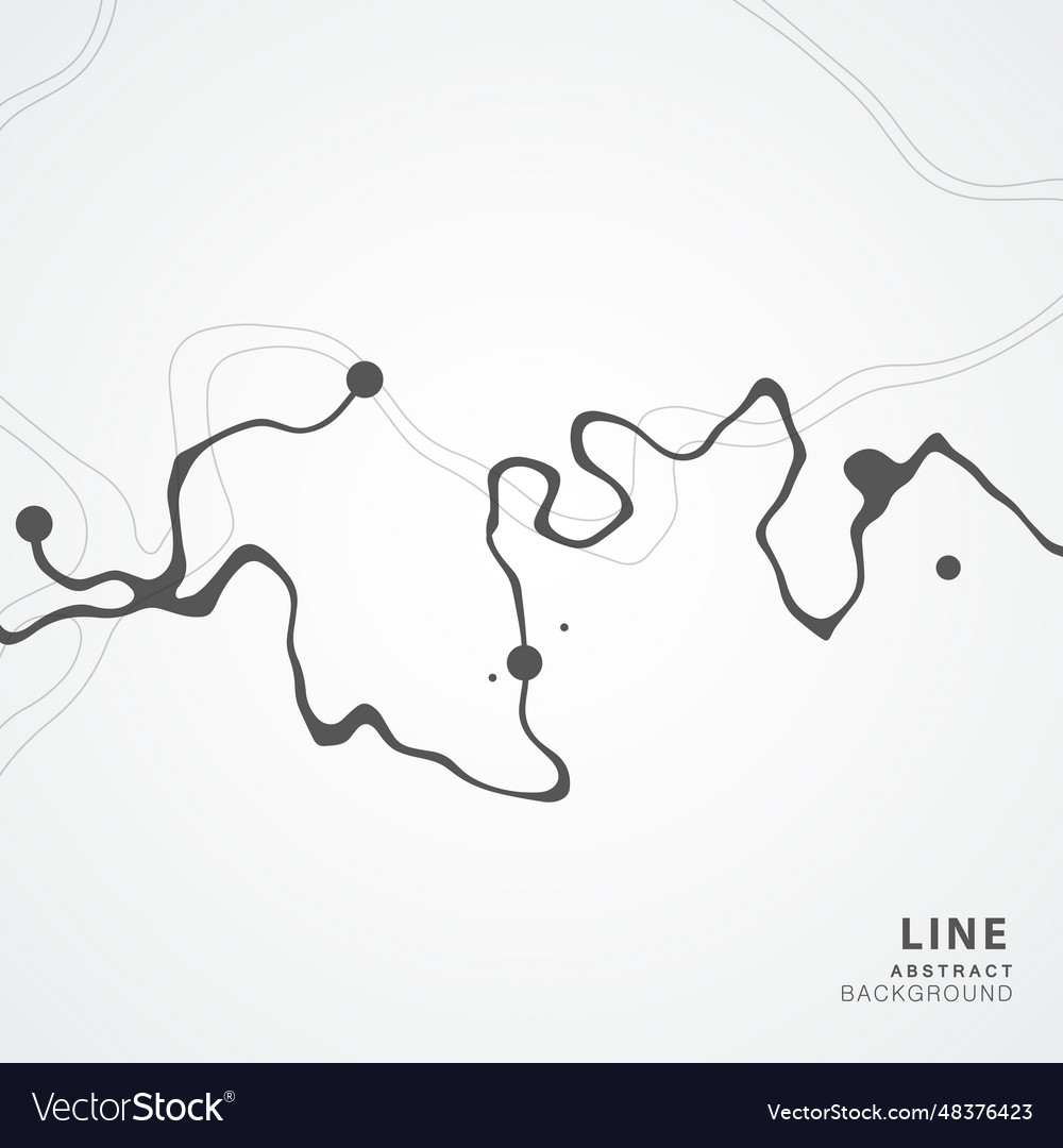 Topographische Kartenmuster abstraktes Muster