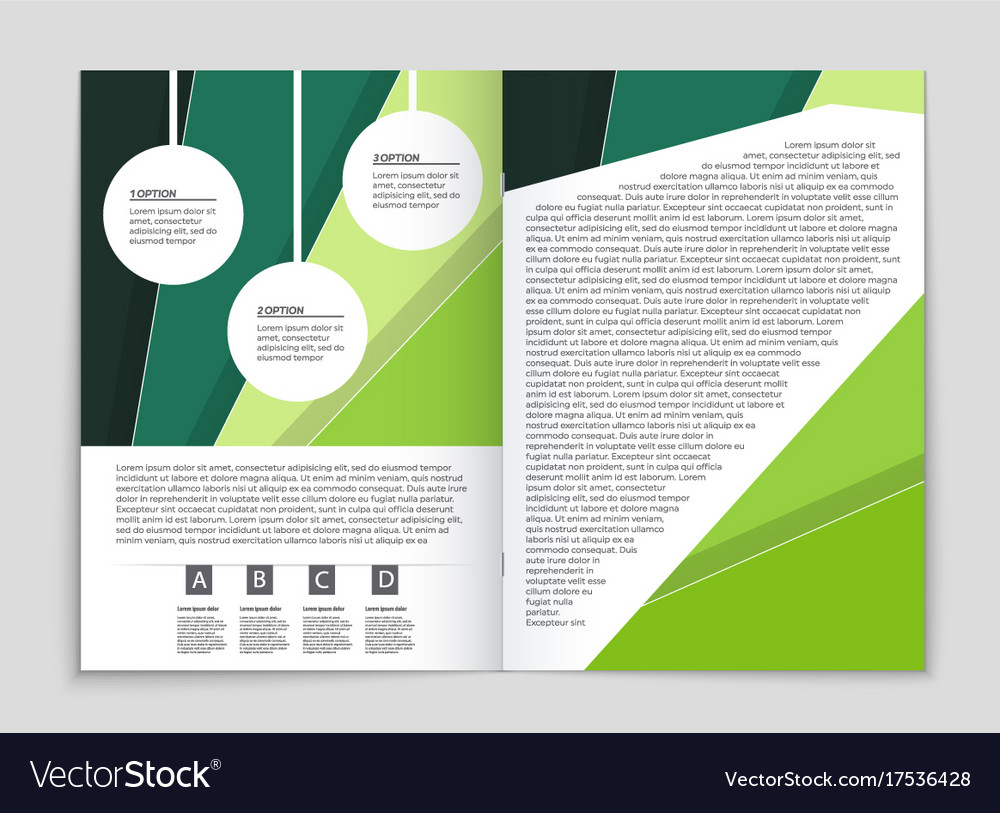 Abstract layout background set for art