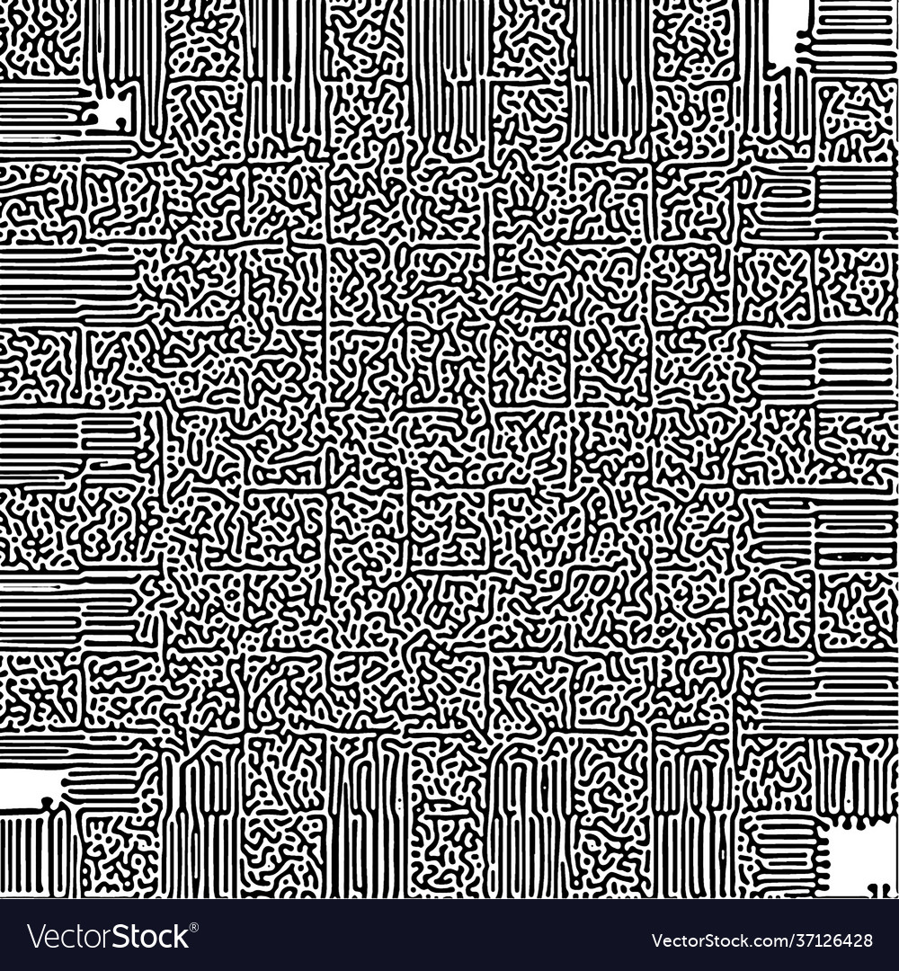 Cyclic symmetric multiscale turing pattern
