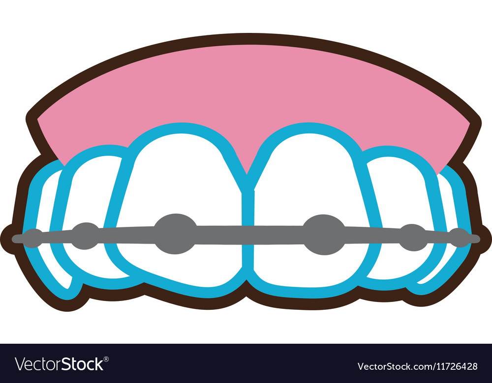 Dental healthcare isolated icon