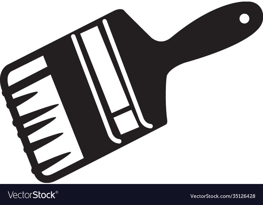 Paint brush Royalty Free Vector Image - VectorStock