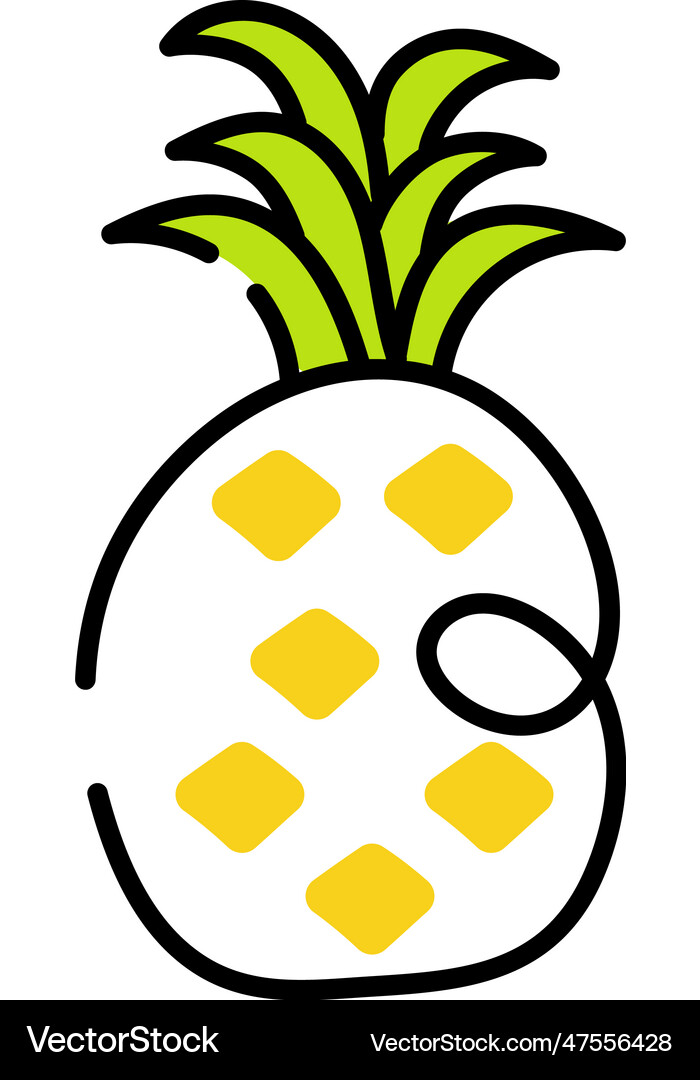Pineapple Royalty Free Vector Image - VectorStock