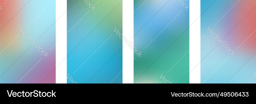 Abstract Blurred Gradient Background Royalty Free Vector
