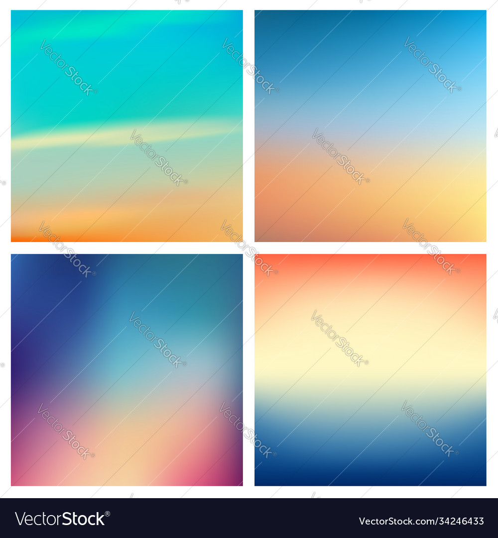 Abstract multicolored blurred background vector image Abstract multicolored blurred background