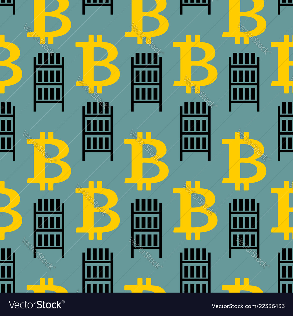 Bitcoin seamless pattern mining farm