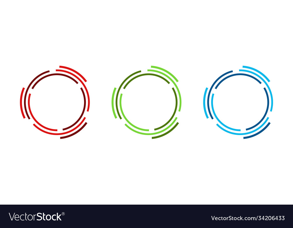 Circle concepts with three color option