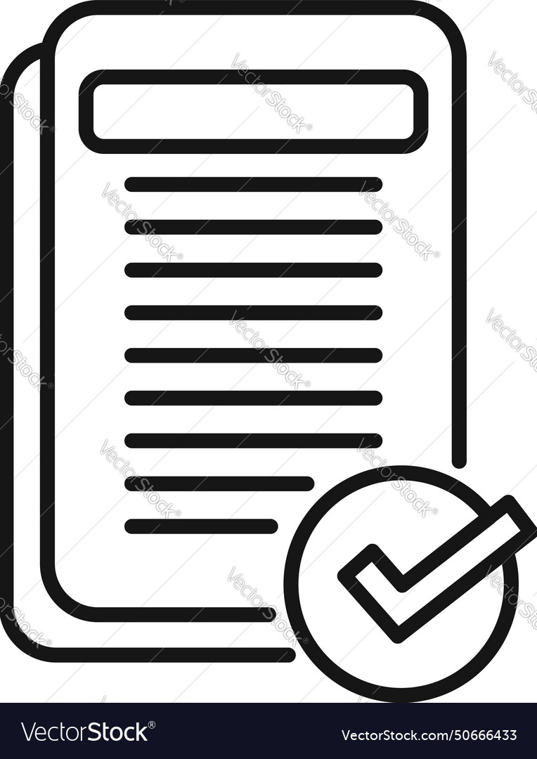 Code device verify icon outline computer Vector Image