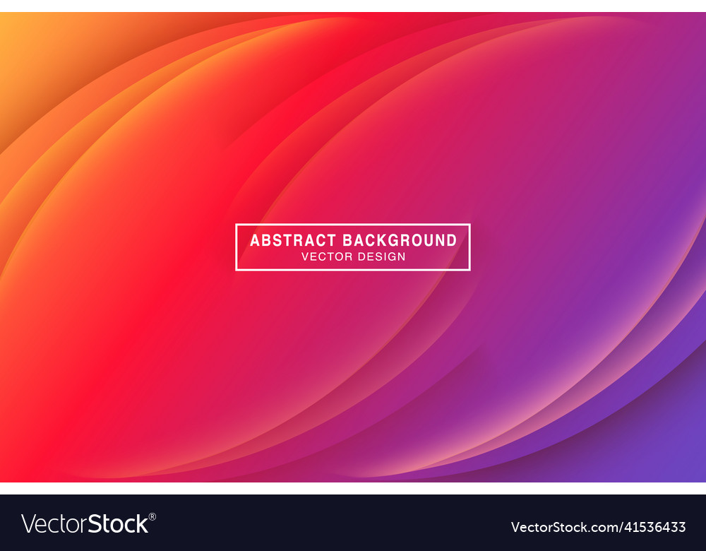 Modern abstract colorful gradient background Vector Image Modern abstract colorful gradient background