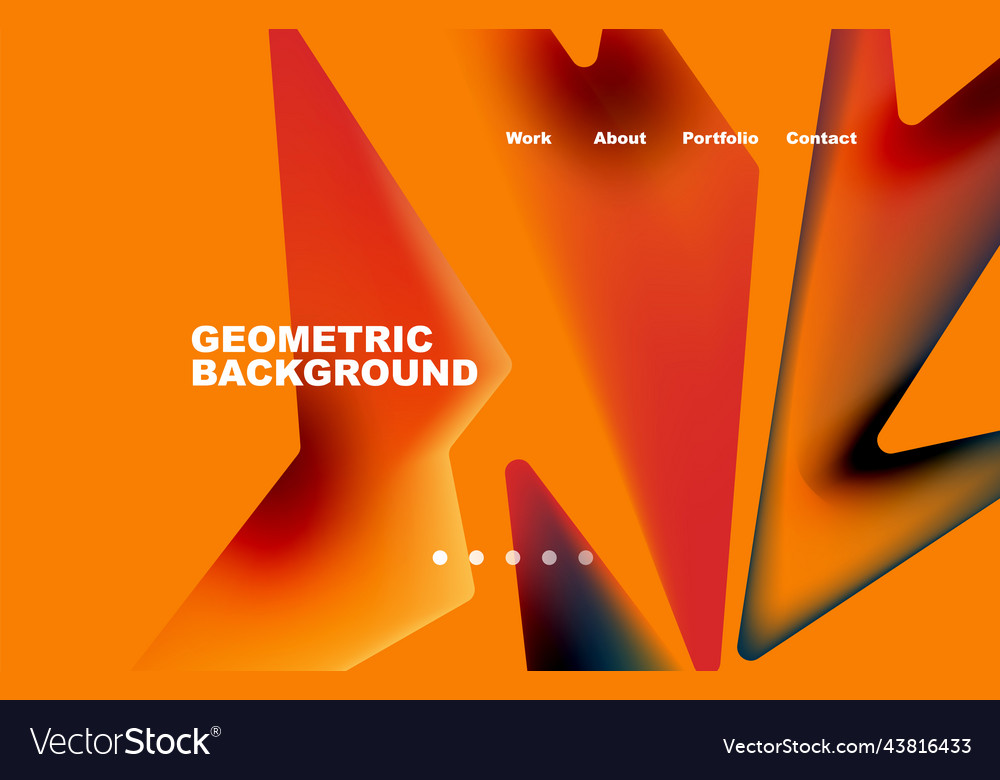 Shards shape composition abstract background web vector image Shards shape composition abstract background web