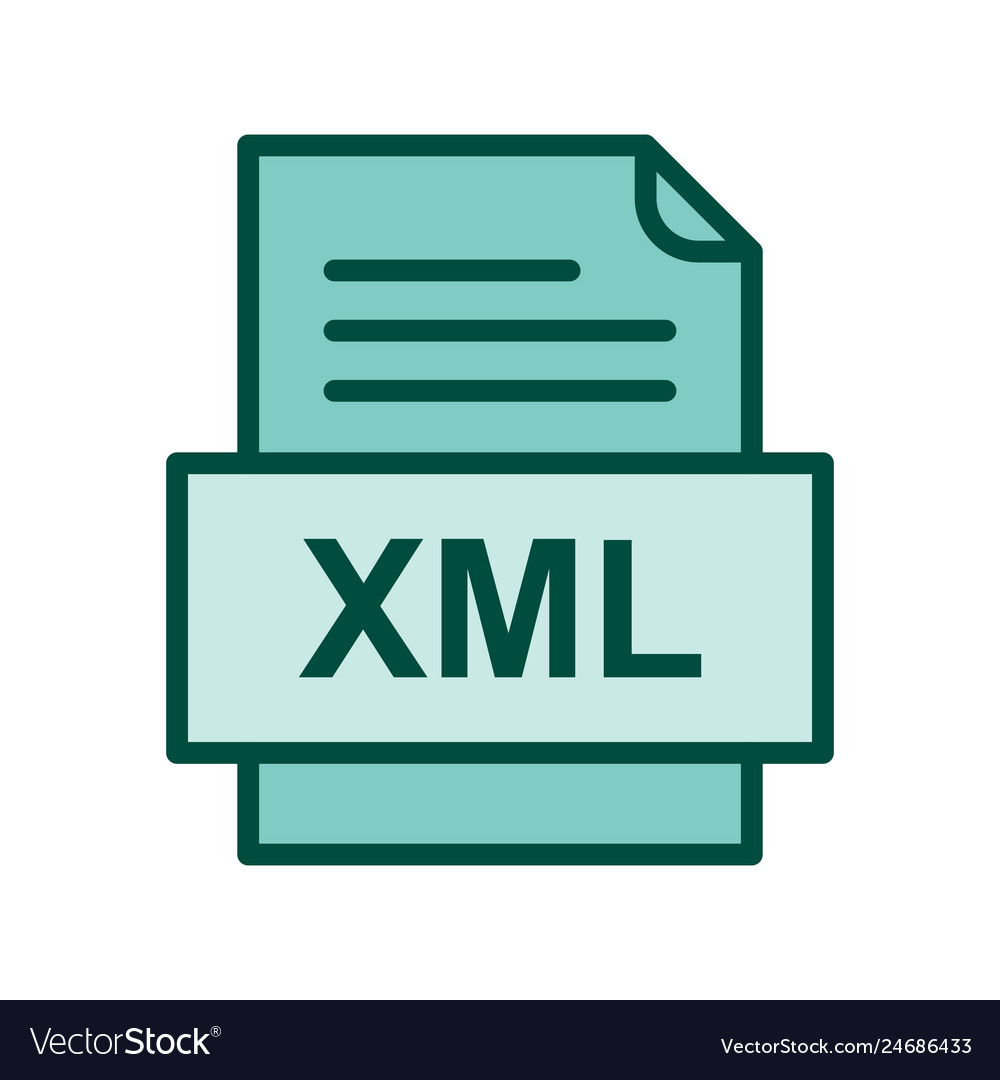 Xml file document icon