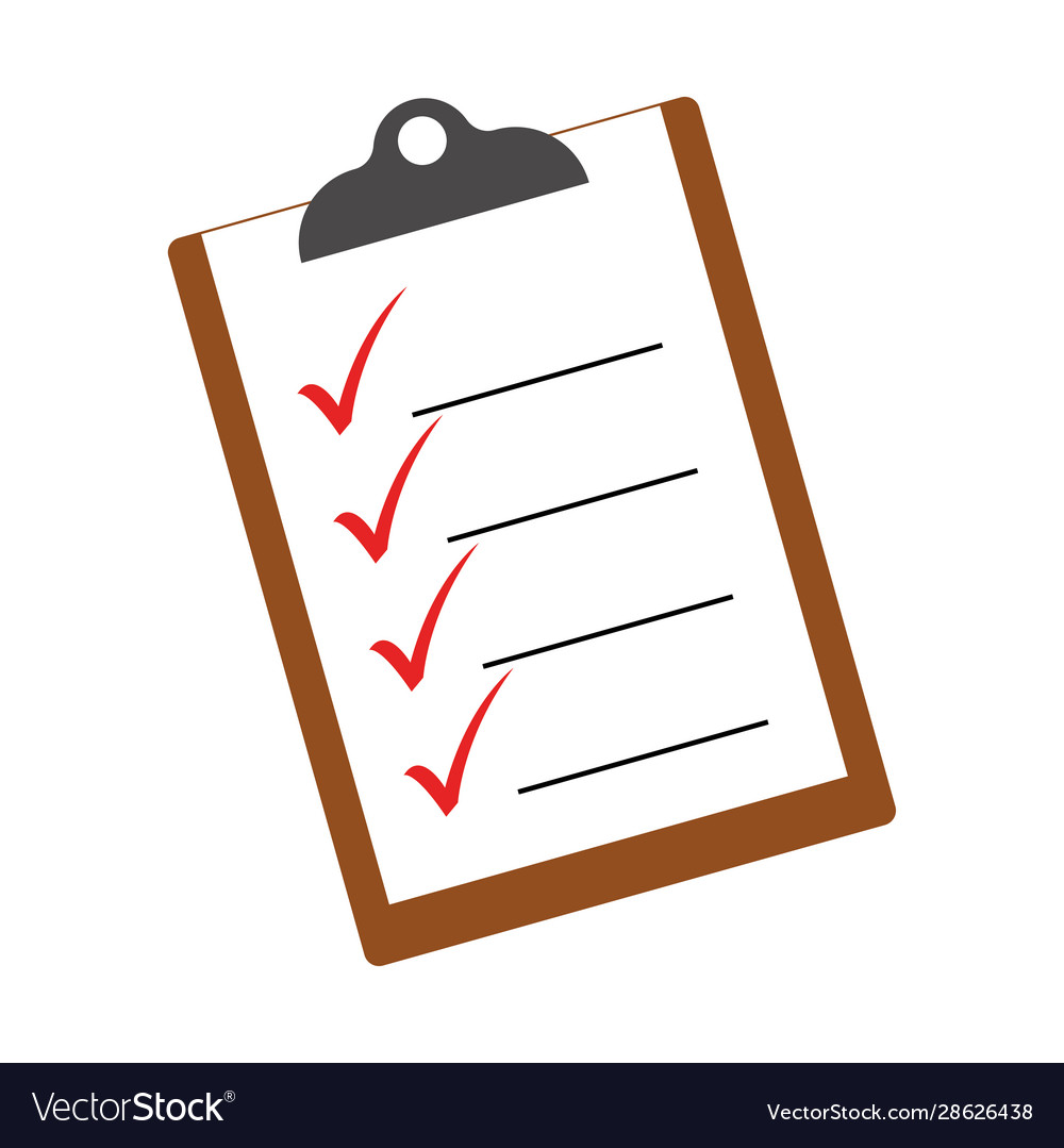 Activity checklist image