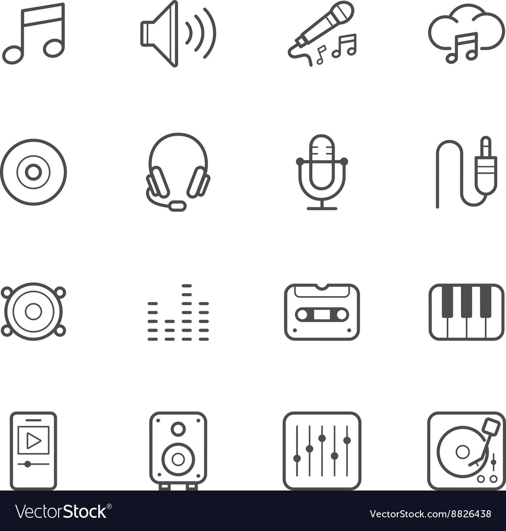 Music Icon Set