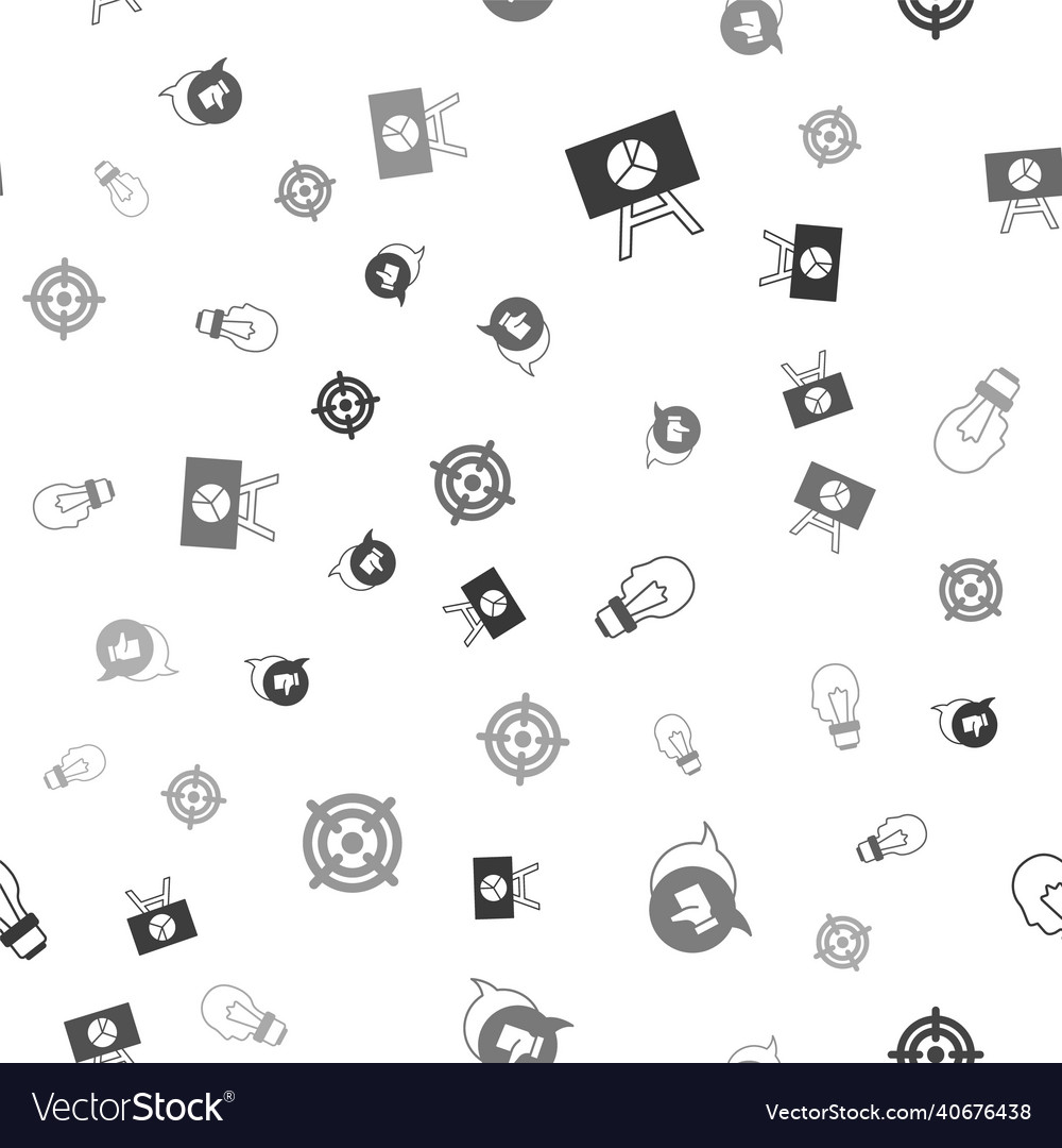 Set board with graph chart customer product vector image Set board with graph chart customer product