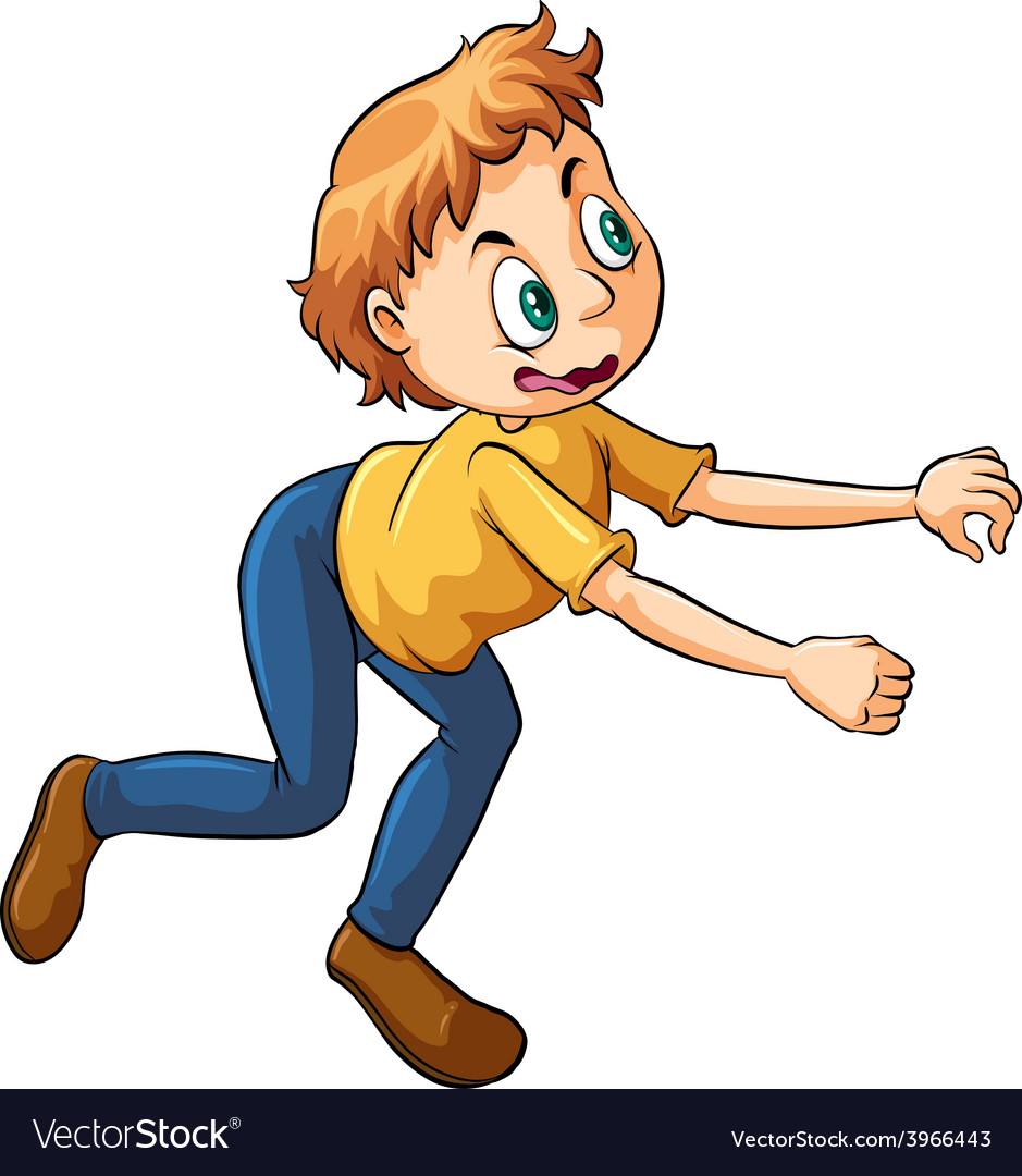 A young boy Royalty Free Vector Image - VectorStock