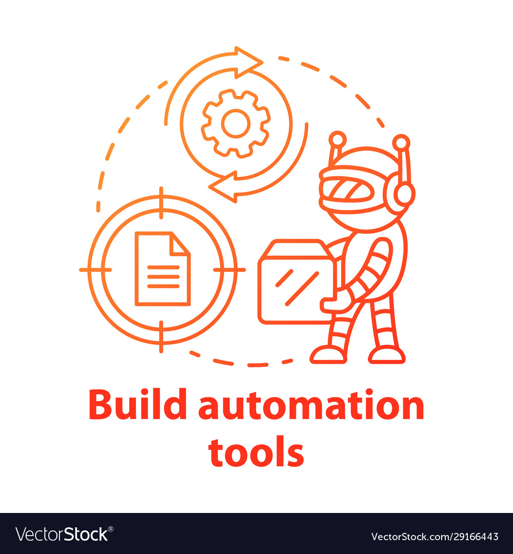 Automation Robot Icon - System Support