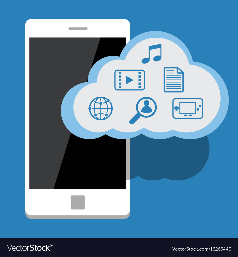 Big data cloud computing concept