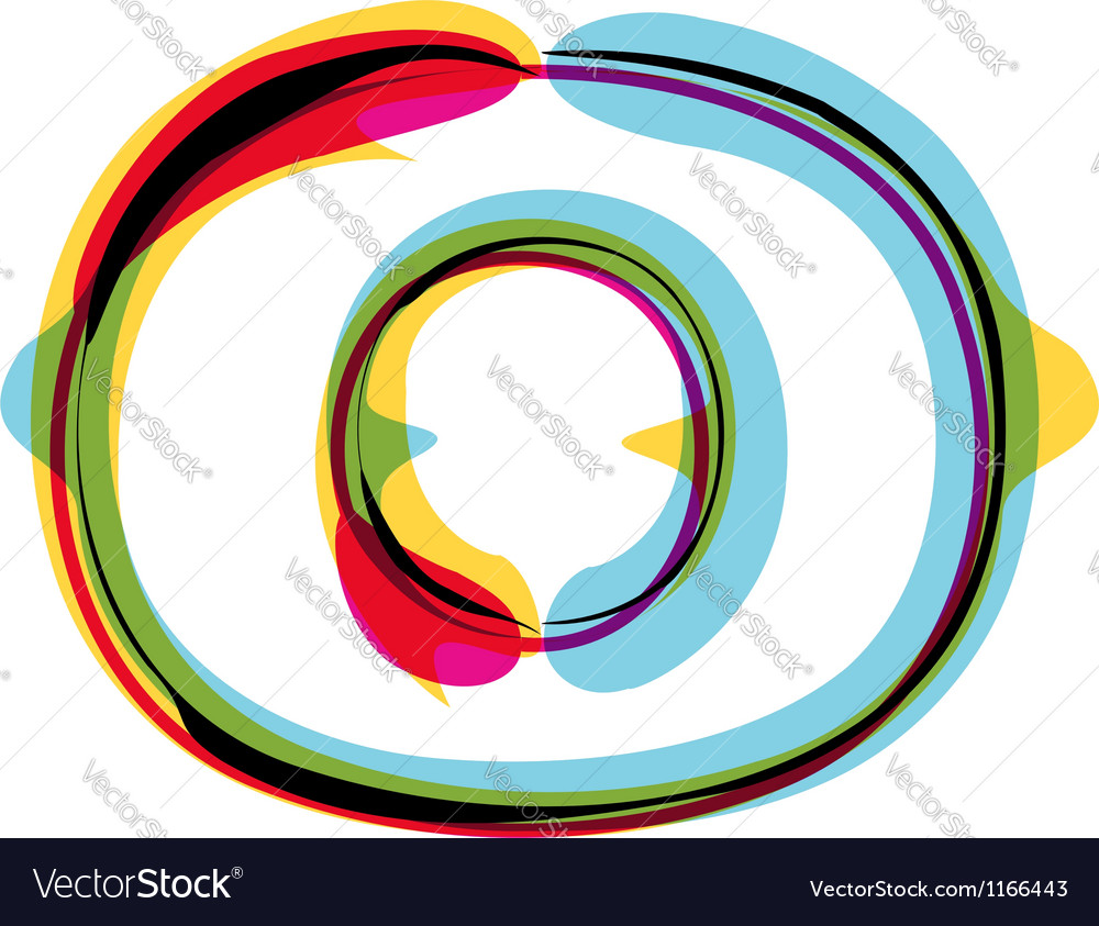 Colorful font