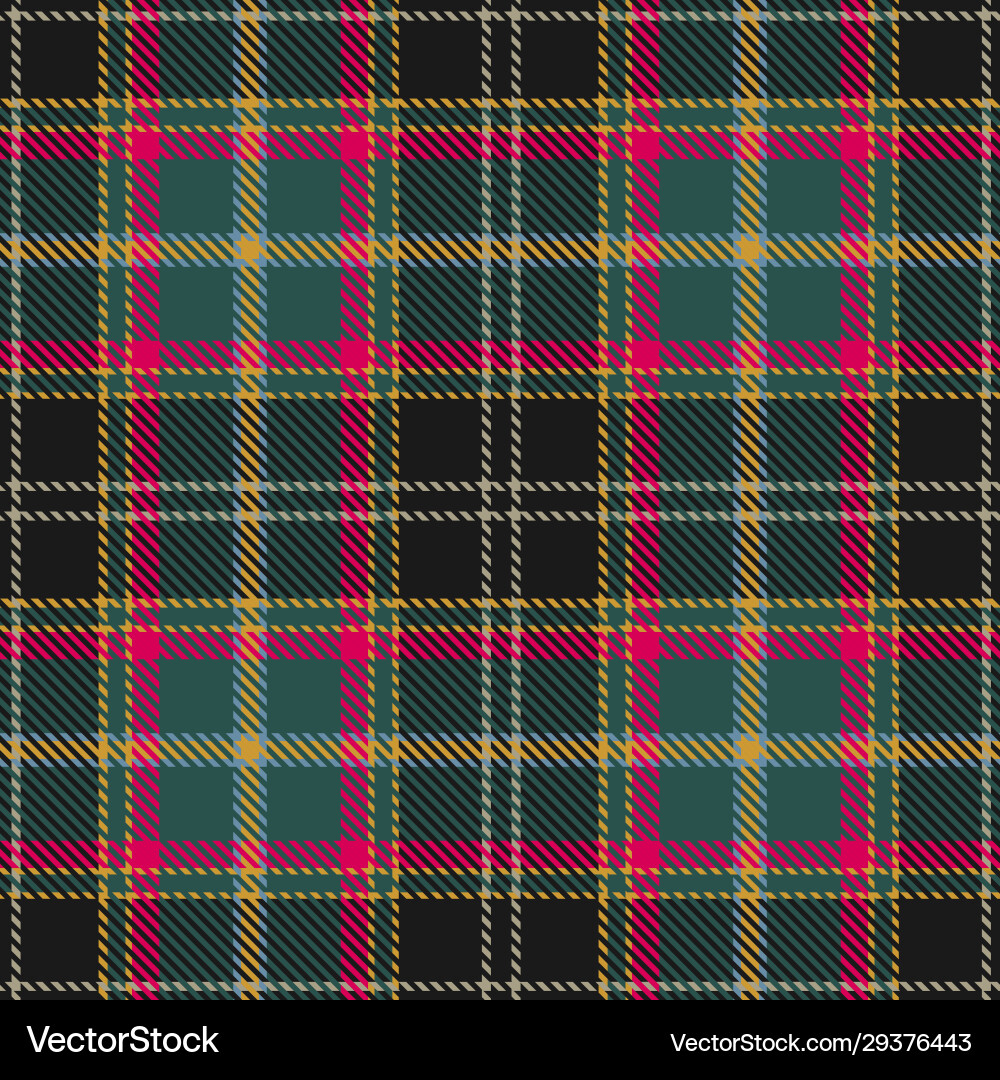 Tartan seamless pattern background Royalty Free Vector Image