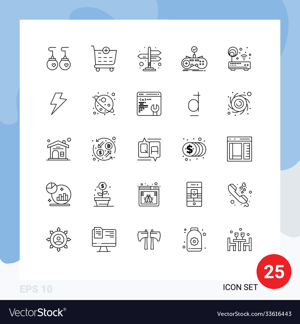 User interface pack 25 basic lines modem