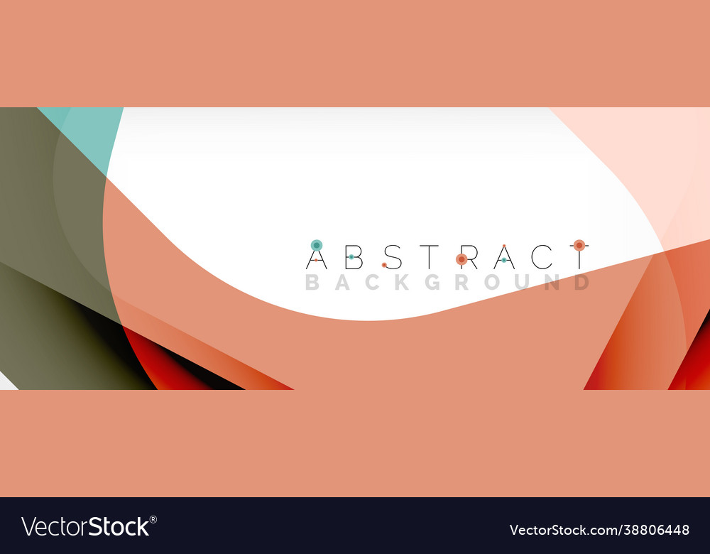 Abstract Overlapping Color Background