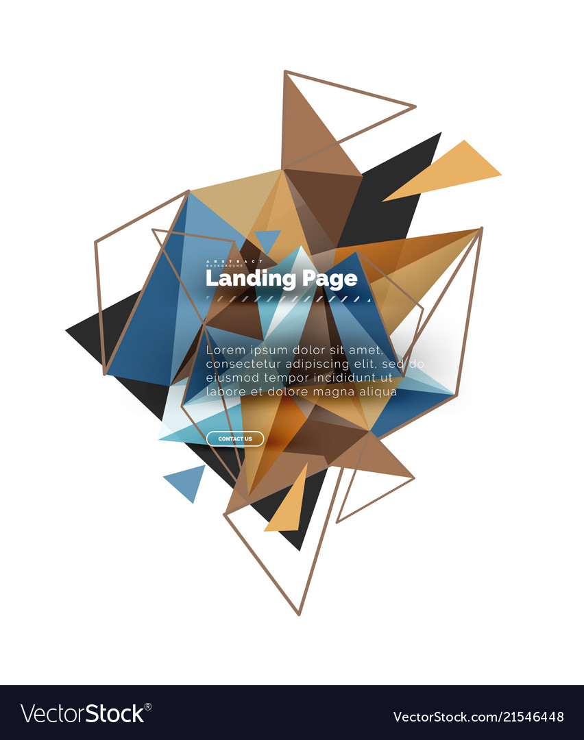 Abstract Triangular Background