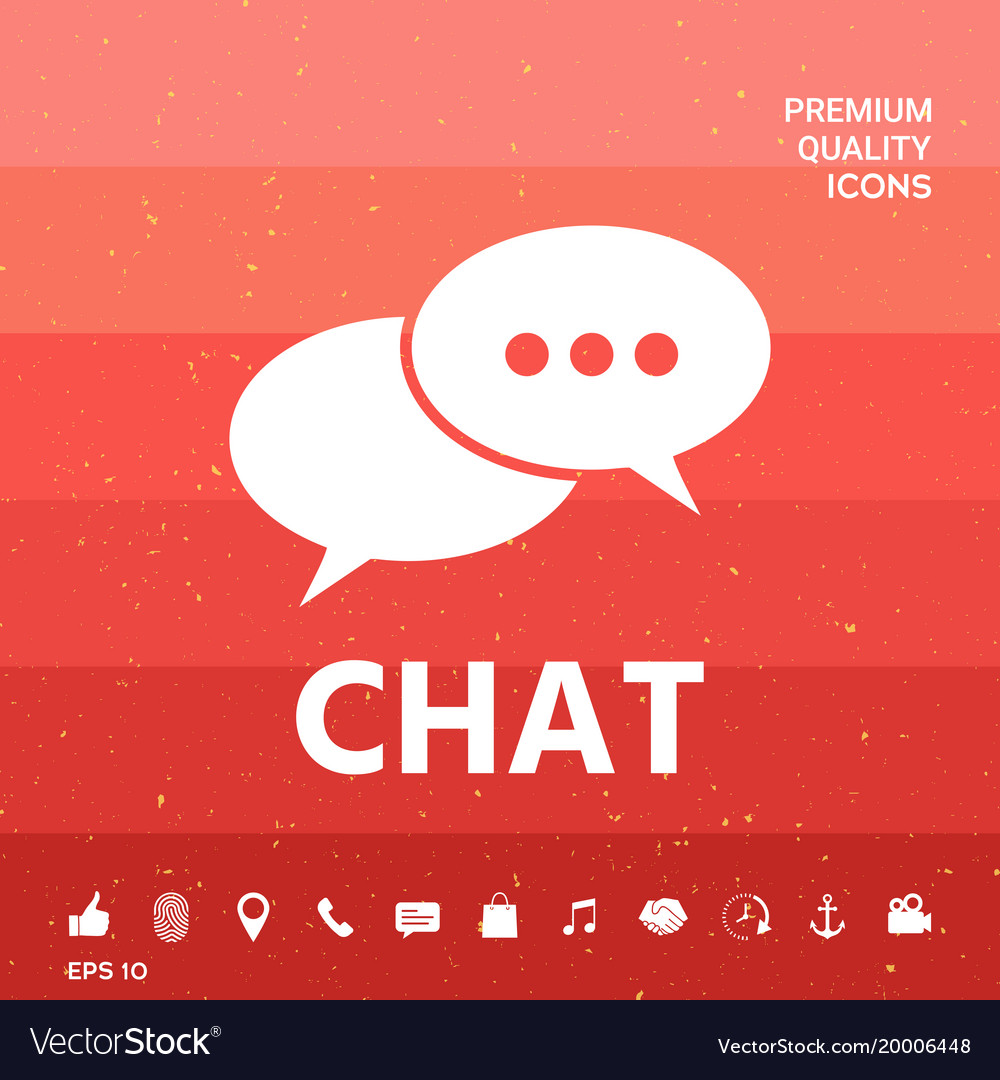 Chat button icon
