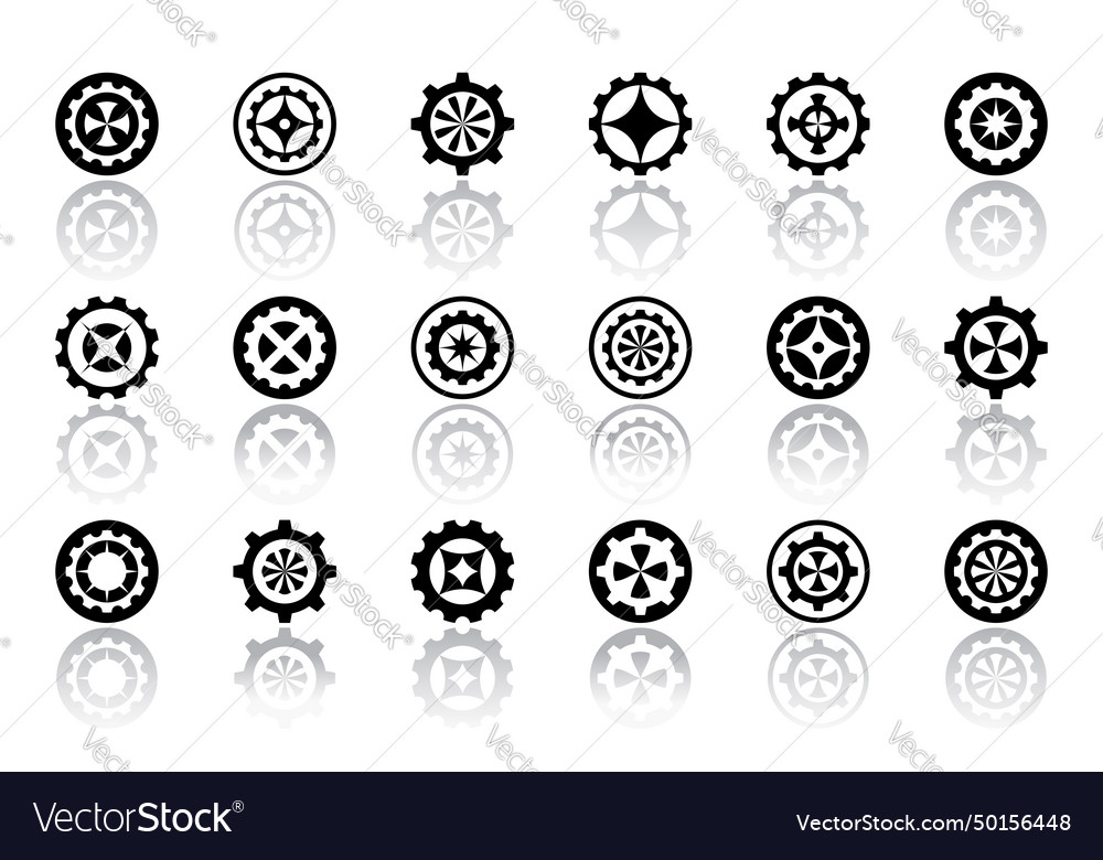 Design elements set vector image Design elements set