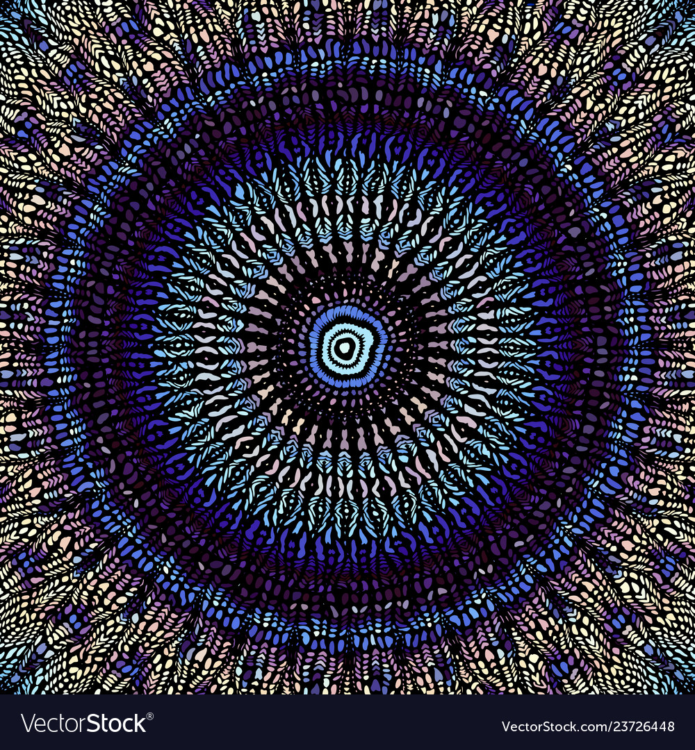 Mosaic art pattern curved image vector image Mosaic art pattern curved image