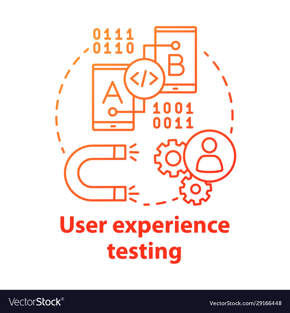 Benutzererfahrung Testkonzept Icon ux software