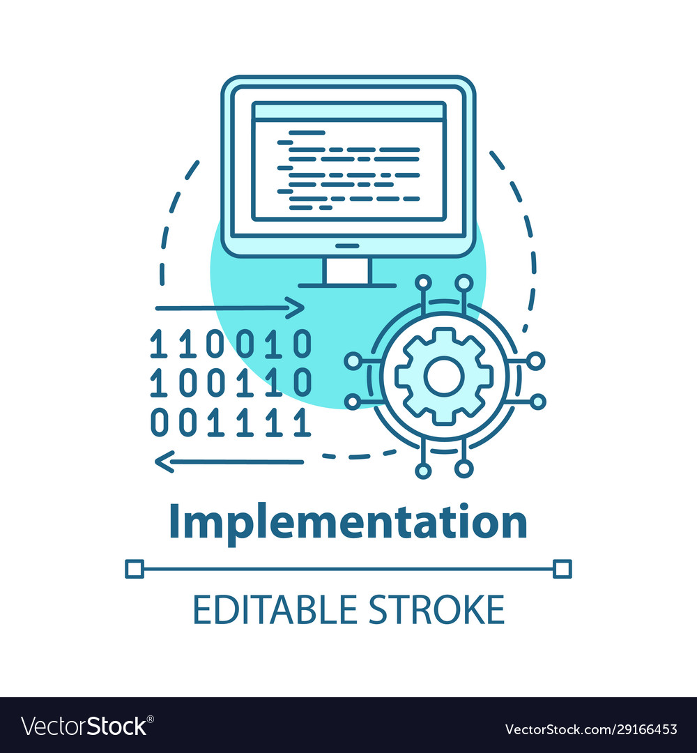 Software Implementation Icon
