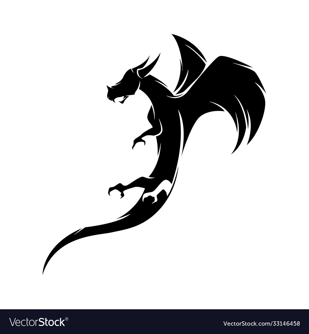 Dragon icon Royalty Free Vector Image - VectorStock