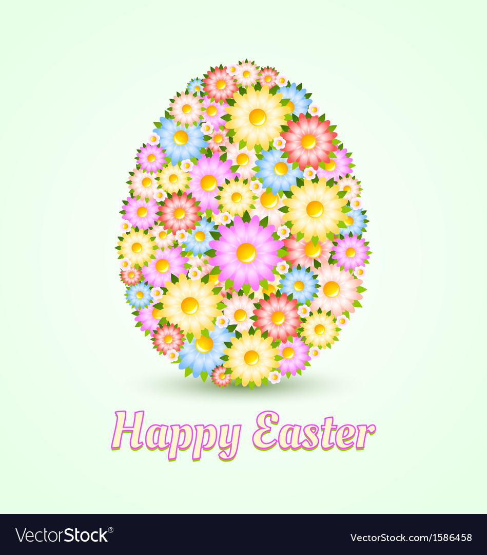 Easter egg Royalty Free Vector Image - VectorStock