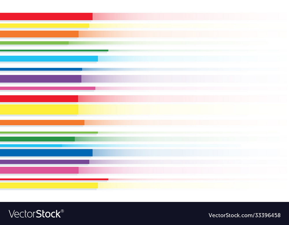 Rainbow line abstract art background