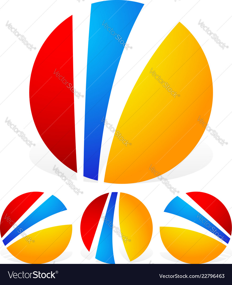 Generic circular emblems graphics