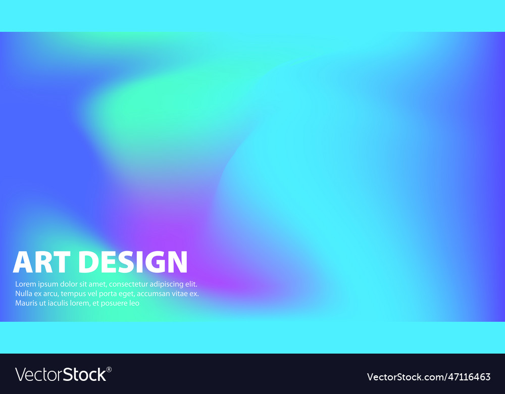 Set gradient abstract background with liquid