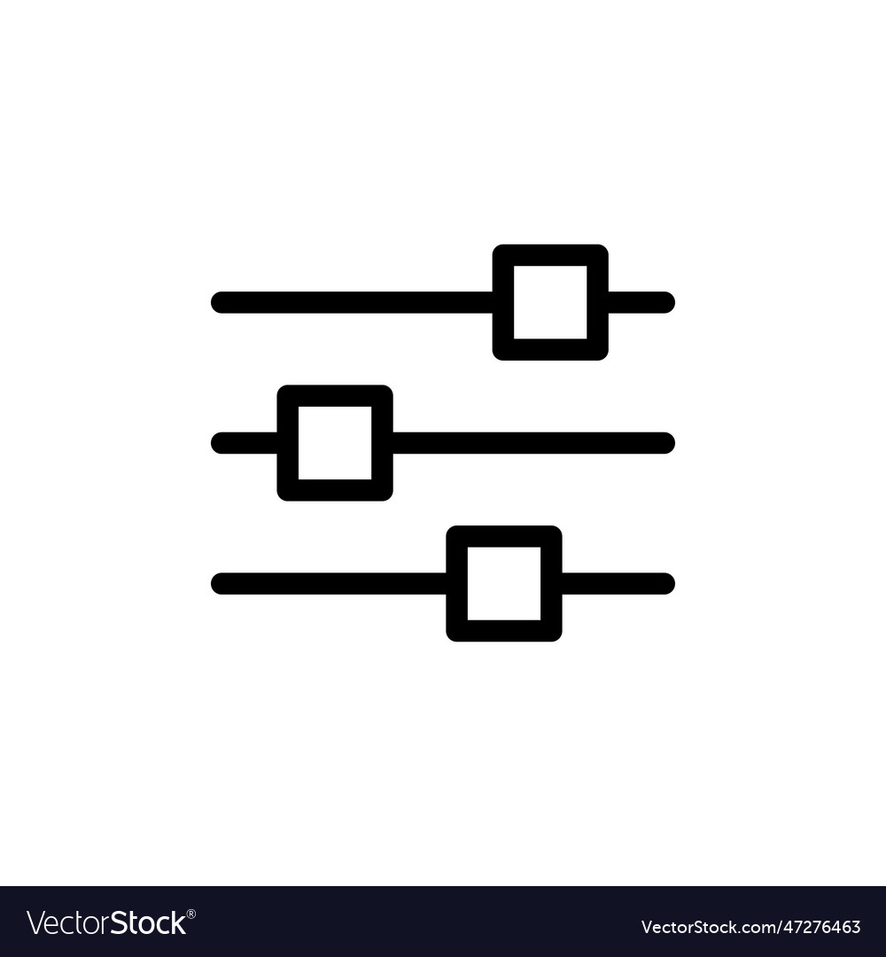 Setting icon cog settings symbol vector image Setting icon cog settings symbol