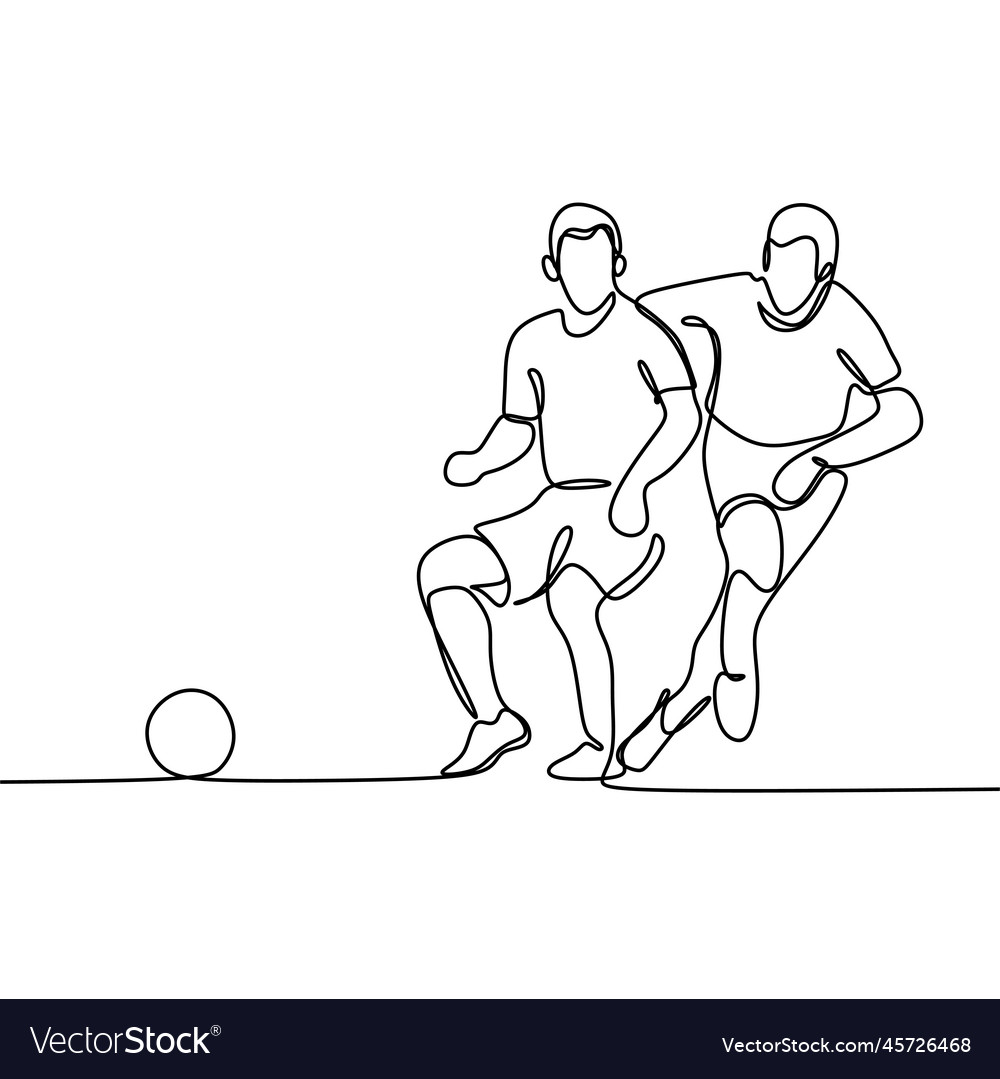 Continuous line drawing or one